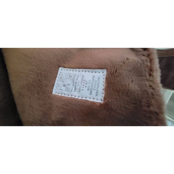 Land's End All Weather Boots Women's 10 Caramel Zip Front Insulated & Cozy NWT - Picture 8 of 9